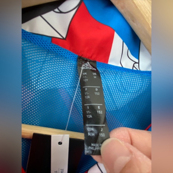 Adidas x Lego U LEGO KIDS’ TRAINING JACKET Windbreaker Size M Medium NWT 08/2021 - Picture 9 of 13